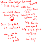 HLA Texture GaryMessages.png (159 КБ) Неиспользуемая текстура граффити в файлах Half-Life: Alyx, на которой упоминается самопожертвование Азиан.