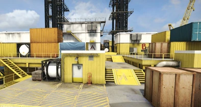 Der Spawn-Punkt der Terroristen.