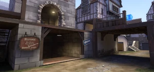 Das Loch eignet sich dazu, Gegner zu beseitigen