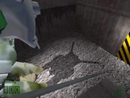 Тень от робота (тест освещения)