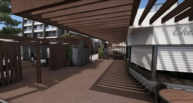 Der Spawn-Punkt der Antiterroreinheit.