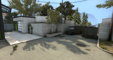 Der Spawn-Punkt der Antiterroreinheit.