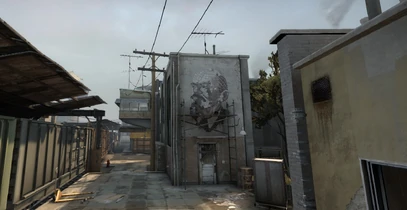 Der Spawn-Punkt der Terroristen.