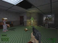 Скриншот цензурной версии зомби.