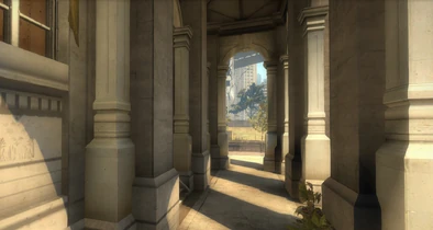 Museum 6.png (1,78 MB) Die Säulen vor der Eingangshalle.