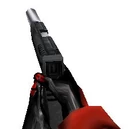 Модель от 1-го лица с глушителем.