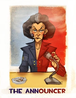 "The Announcer" von .