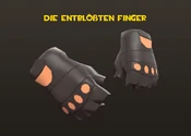 Entblößte Finger