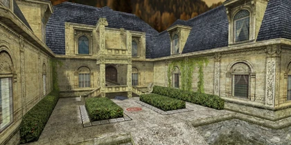 Ebenfalls der vordere Hof.