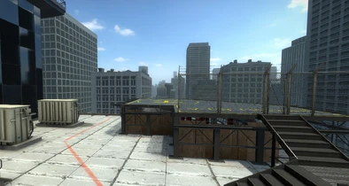 Der Spawn-Punkt der Antiterroreinheit.