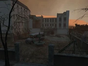 Разрушенная больница