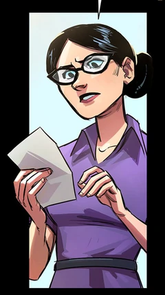 Miss Pauling in 'Blood in the Water'