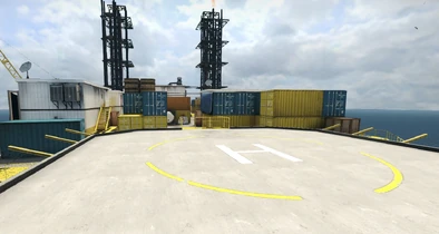 Der Spawn-Punkt der Antiterroreinheit.