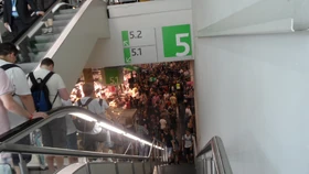 Gegen Nachtmittag wurden manche Teile des Geländes immer schwieriger begehbar.