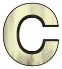 Sign Letter C001
