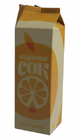 Orange juice carton