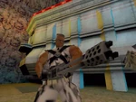 Sargento Humano de cerca en Half-Life Alpha