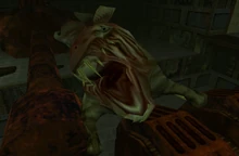 El Ictiosaurio es a menudo considerado una de las criaturas de Xen más terroríficas por los jugadores.