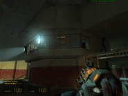 Puesto de seguridad en el Sector D7