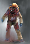 Arte conceptual del Zombi en Half-Life 2