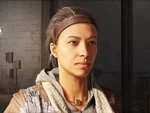 Alyx de cerca en el final del juego