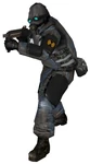 Soldado Overwatch estandar en Half-Life