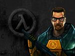 Gordon Freeman como aparece en el menú de Half-Life