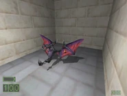 Stukabat en un mapa de prueba de Half-Life Alpha