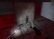 Un científico con una linterna