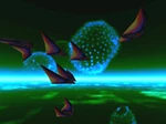Boids en vuelo en Xen