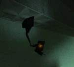 Torreta de Techo en el Nexus de Half-Life 2