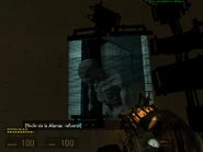 Un Acechador visto por una cámara de seguridad.