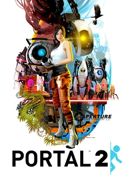 Portal2 poster 70s no credits