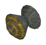 Modelo de granada del Escáner del Yermo