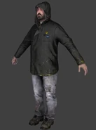 Modelo de Ravenholm con capucha