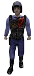 Modelo de Guardia herido no usado en los archivos de Half-Life