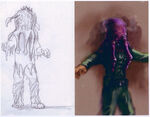 Primer arte conceptual del Zombi en Half-Life