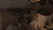 Un Grunt equipado con el subfusil