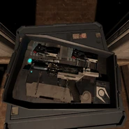 Ubicación del subfusil