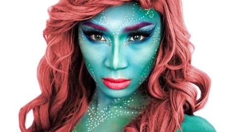 Mermaid Halloween Makeup Tutorial ThePrinceOfVanity