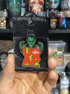 Halloween Horror Nights 2021 Frankensteins Monster UOAP Pin Image from HorrorUnearthed