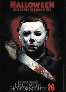 Halloween Hell Comes to Haddonfield Postcard