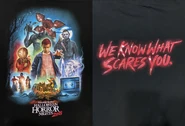HHN 28 We Know What Scares You IP Icons Shirt [From HorrorUnearthed]