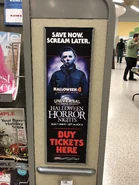 Halloween 4 The Return Of Michael Myers Little Card Display at Publix [From HorrorUnearthed]