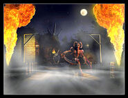 Island of Evil Souls as it appeared on the Halloween Horror Nights: Islands of Fear website.