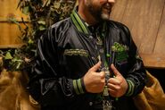 Ghostbusters Bomber Jack Promotional Picture Image from Universal Orlando Resort