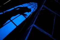 Nosferatu silhouette featured in the Universal's House of Horrors during Halloween Horror Nights 22 Image from Universal Orlando Resort