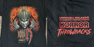 Universal Orlando Halloween Horror Nights Horror Throwback Halloween Horror Nights 15 Terra Queen T-Shirt Image from HorrorUnearthed