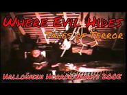 Where Evil Hides Maze walkthrough Tales of Terror 2005 Halloween Horror Nights Island's of Adventure