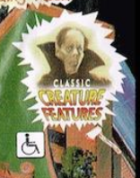 Classic Creature Features Map Logo
